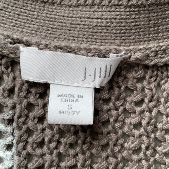J. Jill Open Front Cardigan Size S - Picture 5 of 5
